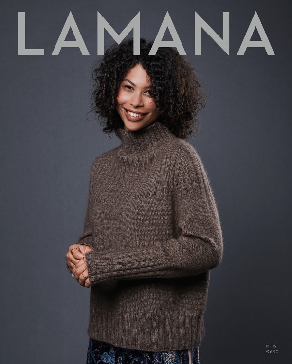 LAMANA Magazin 12 magazyn dziewiarski 25 wzorów