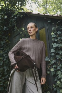 URBAN STRIPES sweater projekt na druty Gabo Wool Magazyn nr 3