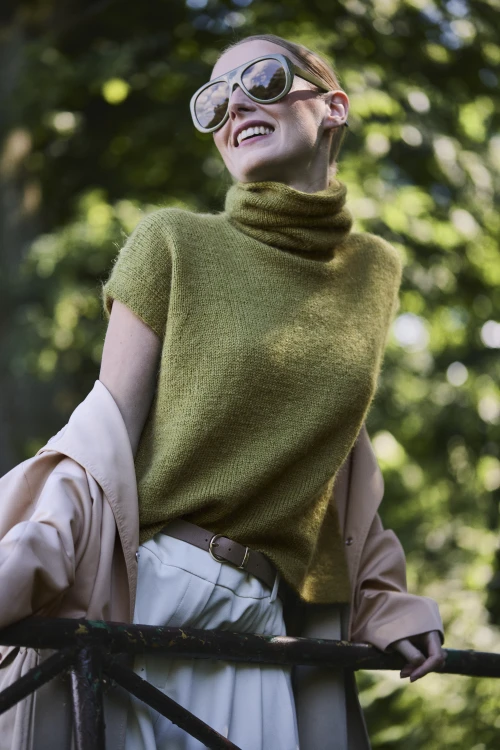 NANCY projekt na druty Gabo Wool Magazyn nr 3