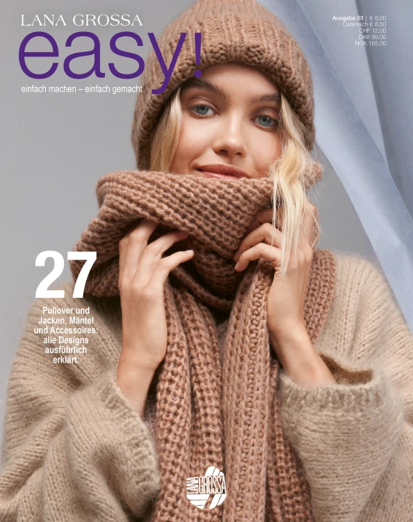 Lana Grossa EASY No. 3 magazyn dziewiarski Jesień Zima 2026 2027