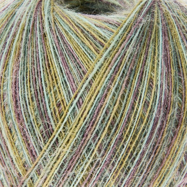 Rico Design Make It Multicolor 004 Warm - wielokolorowa nitka dodatkowa ze 100% wełny