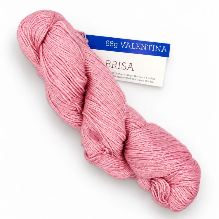 włóczka Malabrigo Brisa kolor Valentina merino jedwab cupro 300 m w 100 gramach