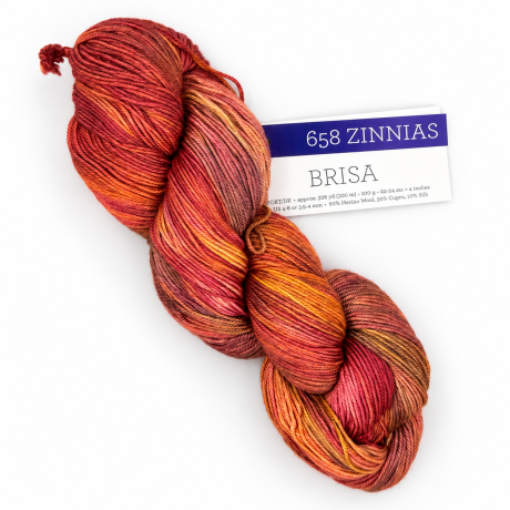 Przejdź do produktu Włóczka Malabrigo Brisa - 658 Zinnias