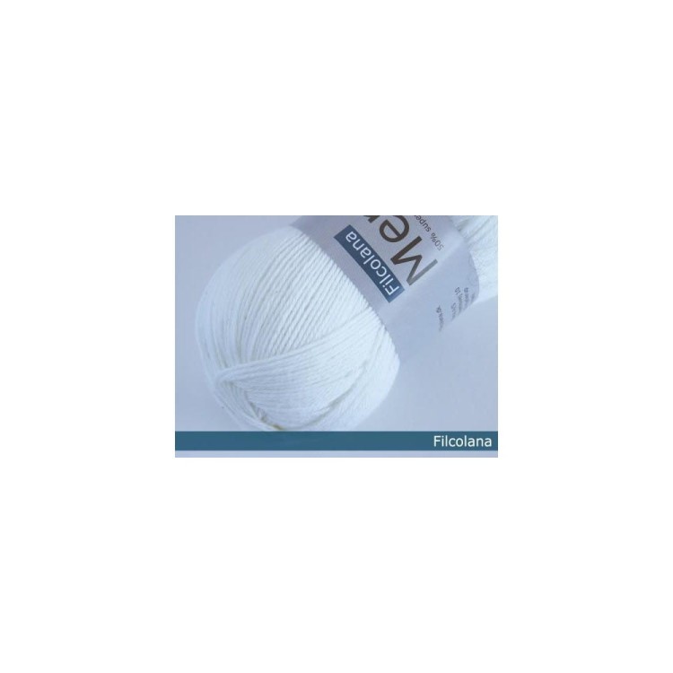 Włóczka Merci 1090 White (Filcolana)
