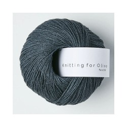 Włóczka Pure Silk Deep Petroleum Blue (Knitting for Olive)