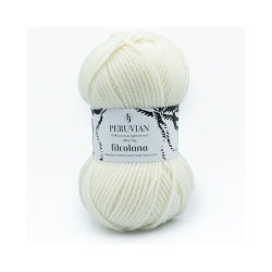 Włóczka Peruvian 101 Natural White (Filcolana)