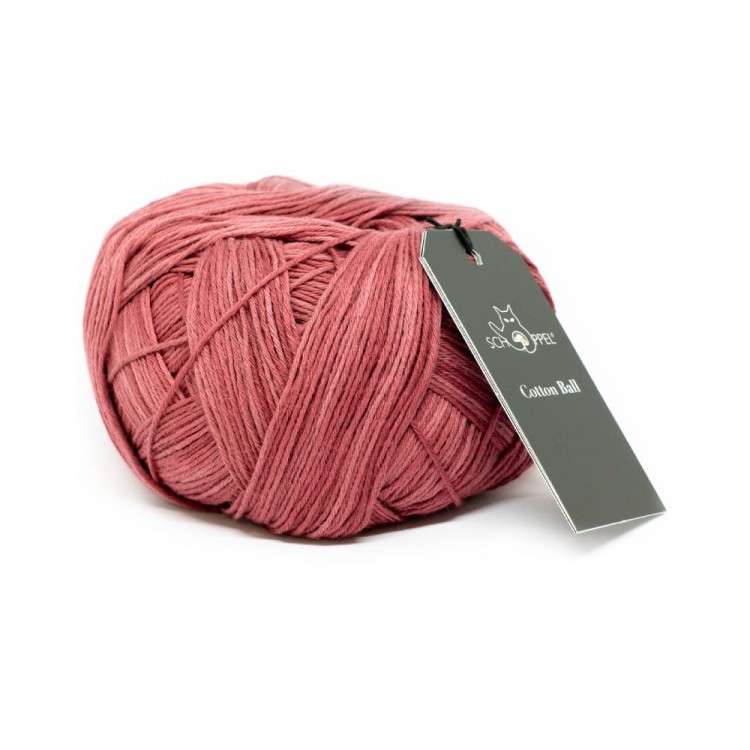 Włóczka Cotton Ball 2273 Brick Red (Schoppel)