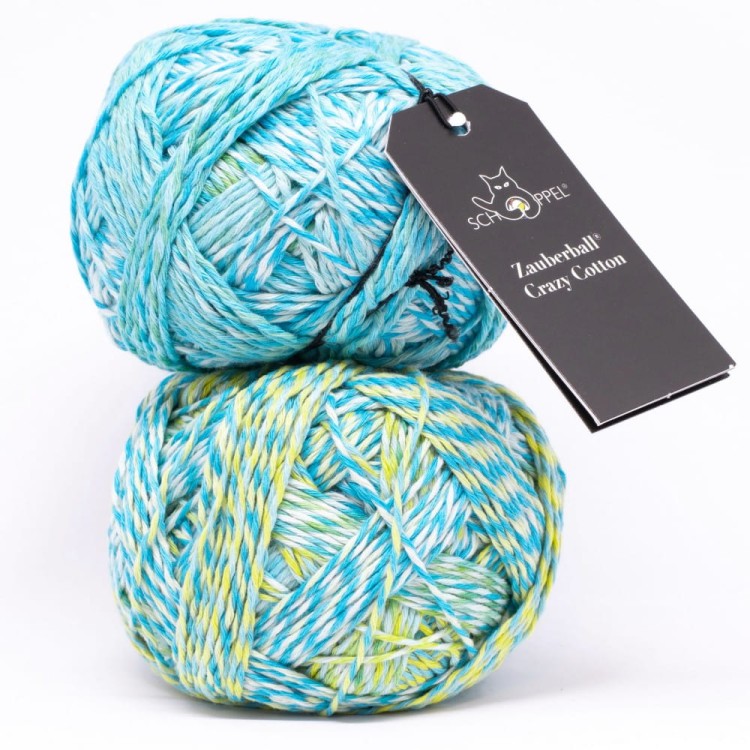 Włóczka Zauberball Crazy Cotton 2392 Watermark (Schoppel)