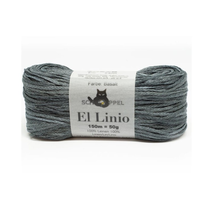 Włóczka El Linio 2272 Basalt (Schoppel)