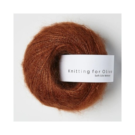 Przejdź do produktu Włóczka Soft Silk Mohair Rust (Knitting for Olive)