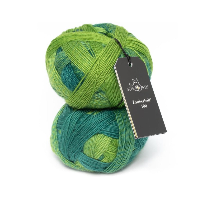 Włóczka Zauberball 100 2168 Evergreen (Schoppel)