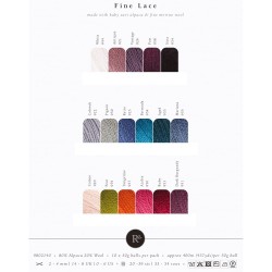 Włóczka Fine Lace 950 Pigeon (Rowan)