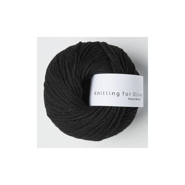 Włóczka Heavy Merino Coal (Knitting for Olive)