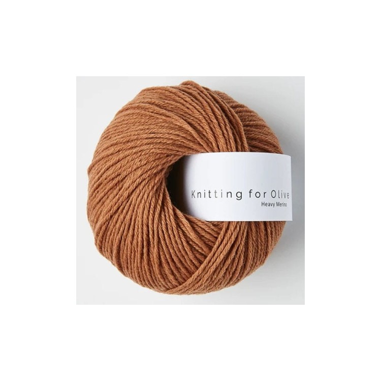 Włóczka Heavy Merino Copper (Knitting for Olive)