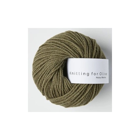 Przejdź do produktu Włóczka Heavy Merino Dusty Olive (Knitting for Olive)