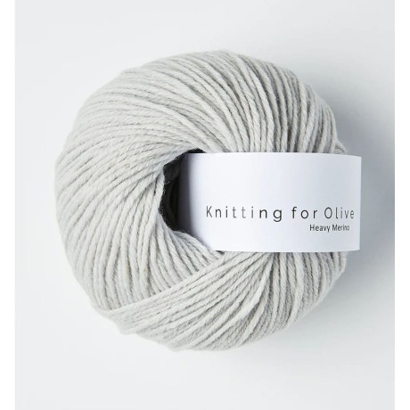 Przejdź do produktu Włóczka Heavy Merino Pearl Gray (Knitting for Olive)