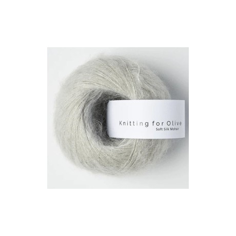 Przejdź do produktu Włóczka Soft Silk Mohair Pearl Gray (Knitting for Olive)