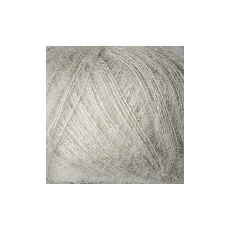 Włóczka Soft Silk Mohair Pearl Gray (Knitting for Olive)