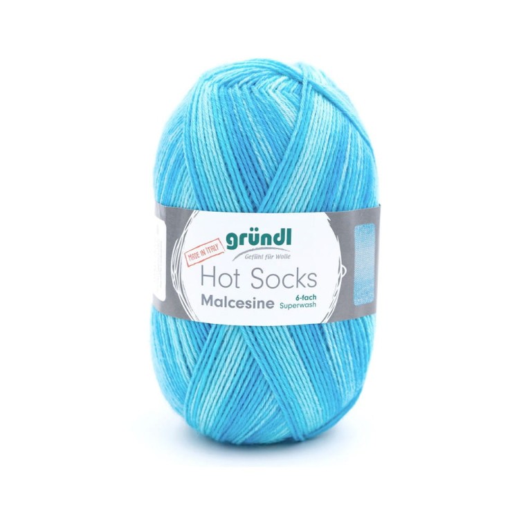 Włóczka Hot Socks Malcesine 6-fach 08 (Gründl)