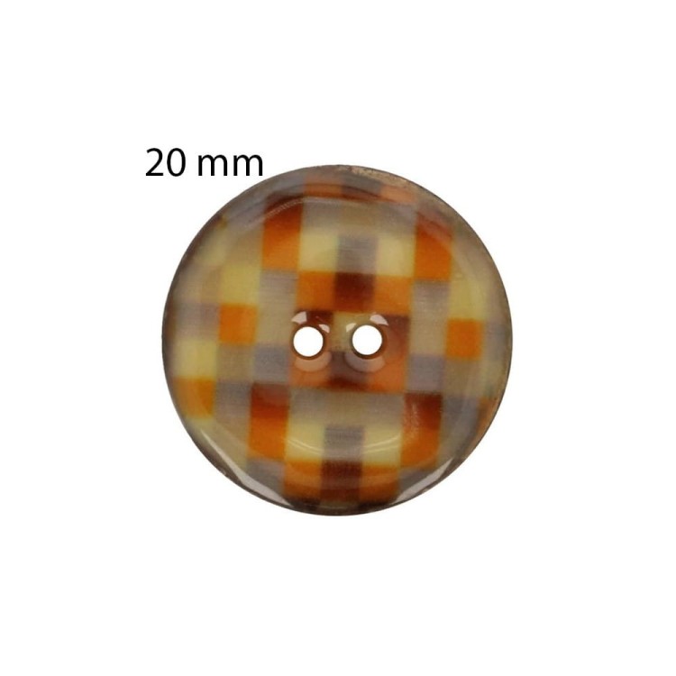 Guzik kokosowy nr 6 20 mm