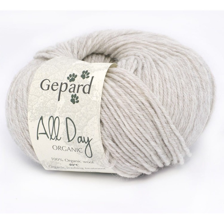 Włóczka All Day Organic 142 (Gepard)