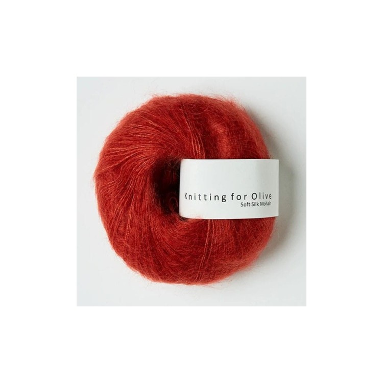 Włóczka Soft Silk Mohair Pomegranate (Knitting for Olive)