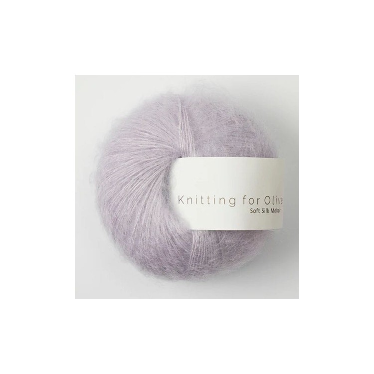 Włóczka Soft Silk Mohair Unicorn Purple(Knitting for Olive)