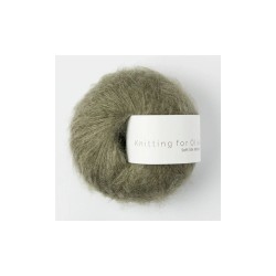 Włóczka Soft Silk Mohair Dusty Olive (Knitting for Olive)