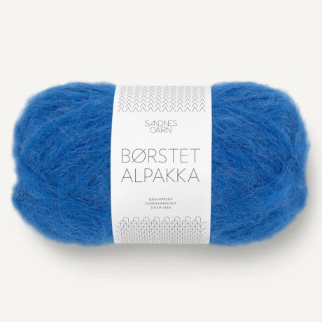 Przejdź do produktu Włóczka Borstet Alpakka 6046 Jolly blue (Sandnes Garn)