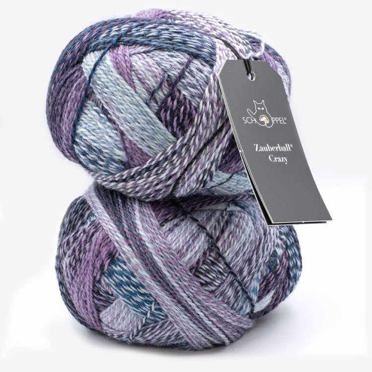 Włóczka Zauberball Crazy 1699 Lilac Scent (Schoppel)