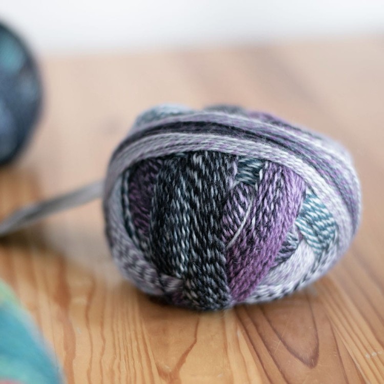 Włóczka Zauberball Crazy 1699 Lilac Scent (Schoppel)