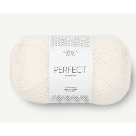 Przejdź do produktu Włóczka Perfect 1002 (Sandnes Garn)