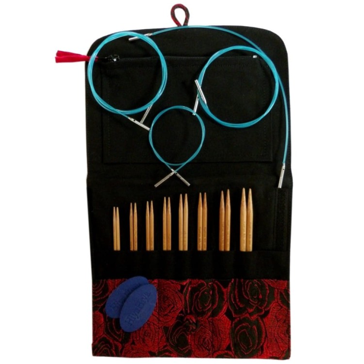 Zestaw bambusowych wymiennych drutów S - Premium 4" (HiyaHiya)