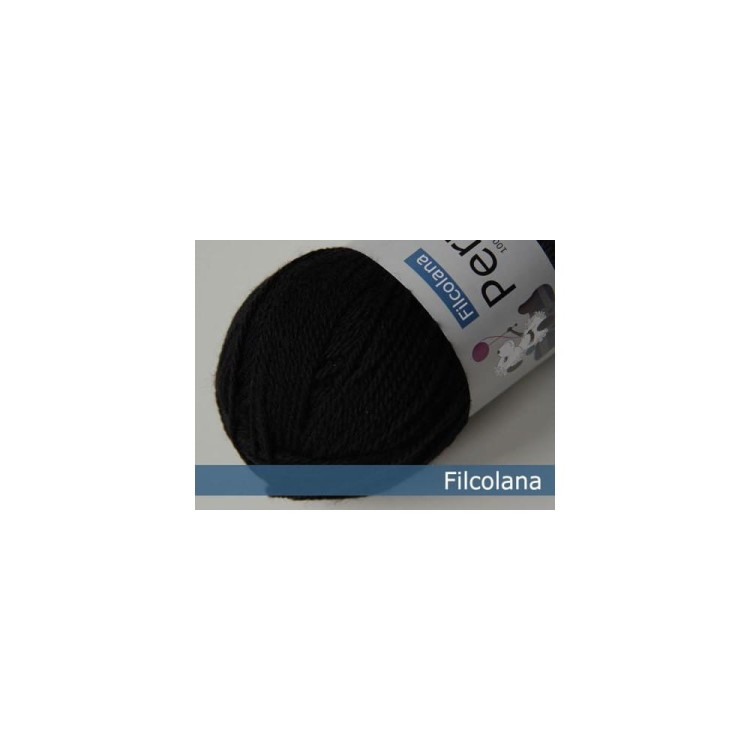 Włóczka Pernilla 102 Black (Filcolana)