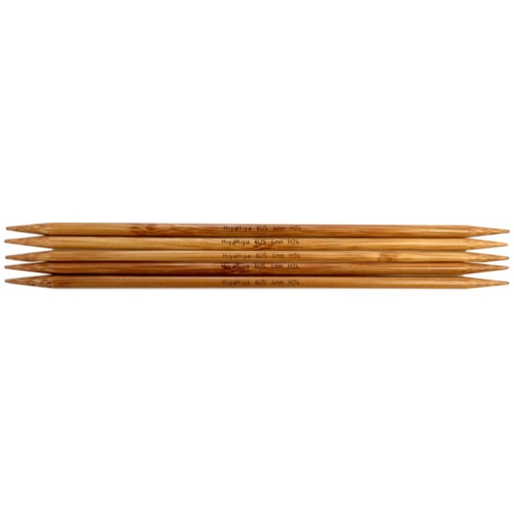 Druty skarpetkowe bambusowe (HiyaHiya)