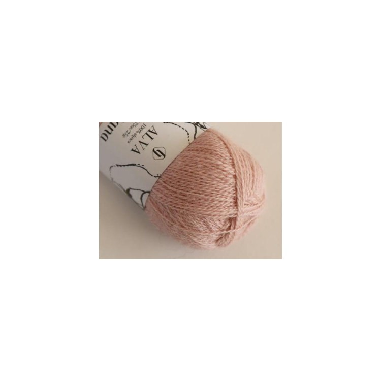 Włóczka Alva 334 Light Blush (Filcolana)