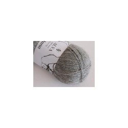 Włóczka Alva 401 Light Grey (melange) (Filcolana)