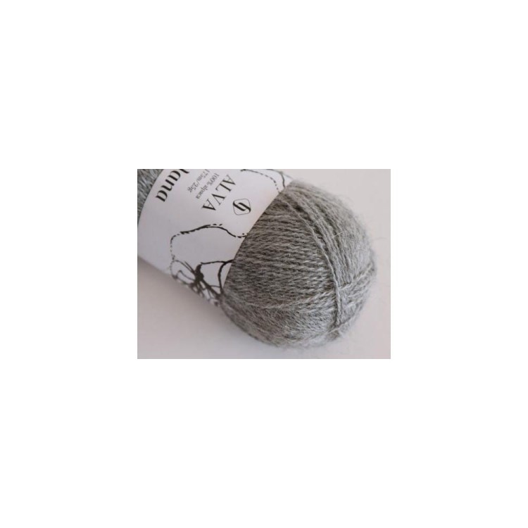 Włóczka Alva 401 Light Grey (melange) (Filcolana)