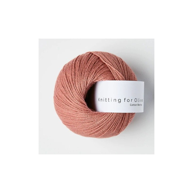 Włóczka Cotton Merino Terracotta Rose (Knitting for Olive)