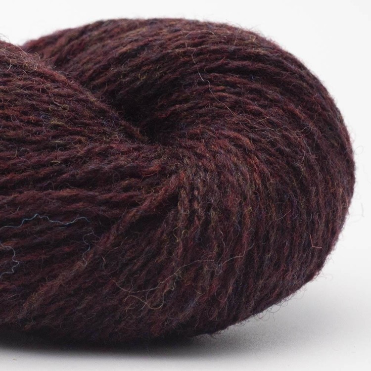 Włóczka Bio Shetland GOTS 30 bordeaux-brown (BC GARN)