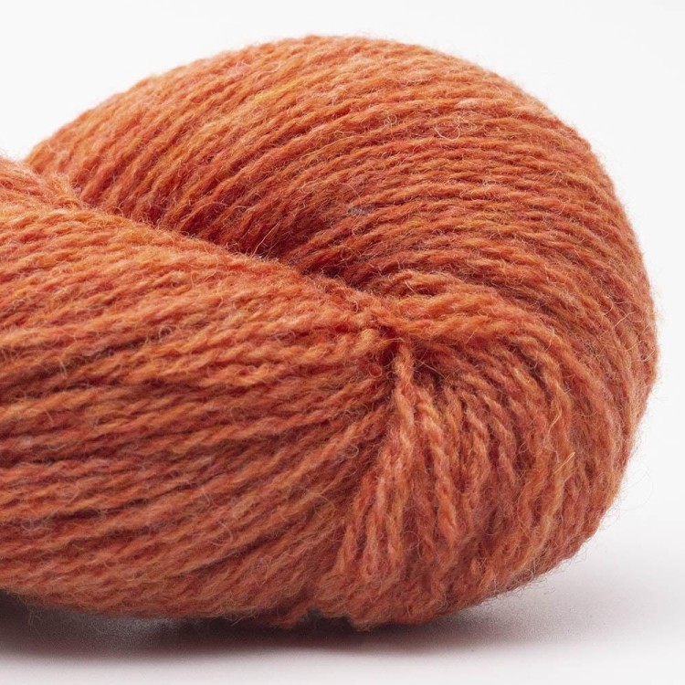 Włóczka Bio Shetland GOTS 37 orange (BC GARN)