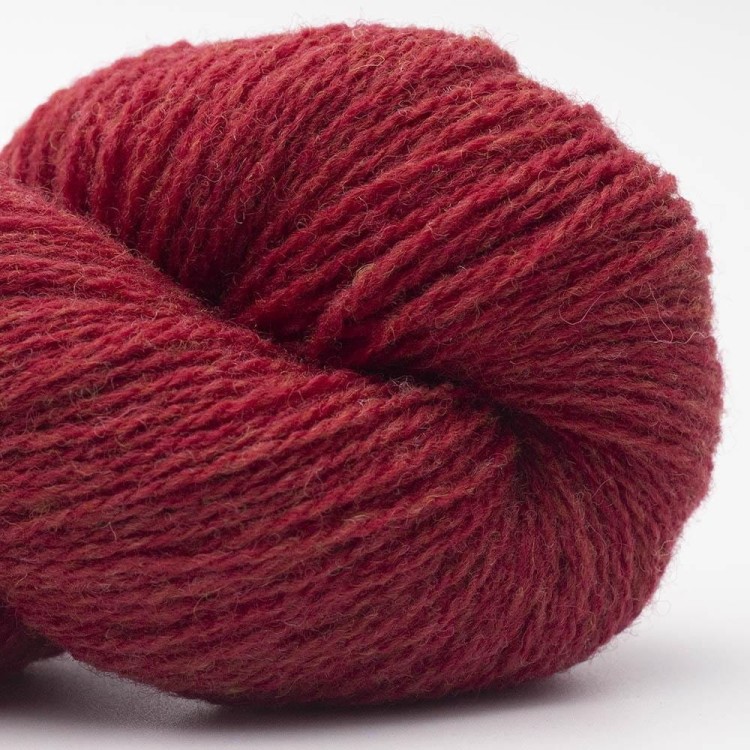 Włóczka Bio Shetland GOTS 65 deep red (BC GARN)
