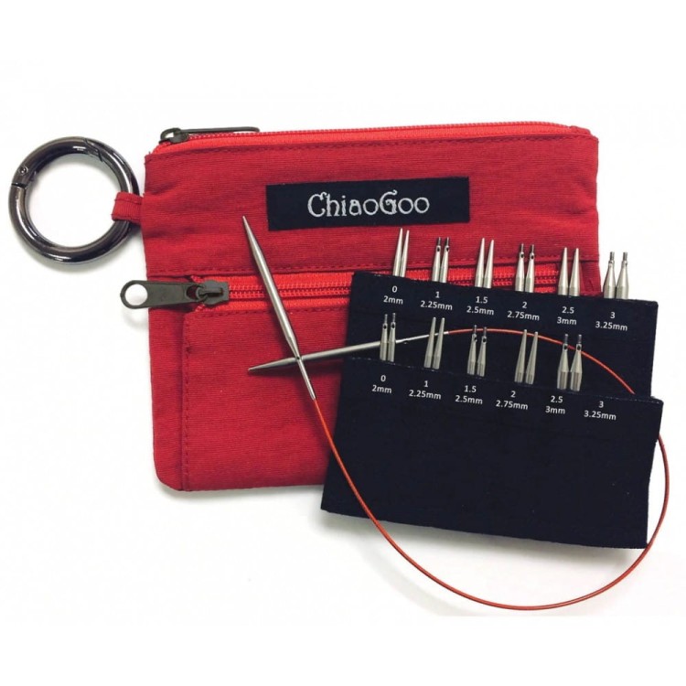 Zestaw drutów metalowych Twist Shorties 2-3,25 (ChiaoGoo)