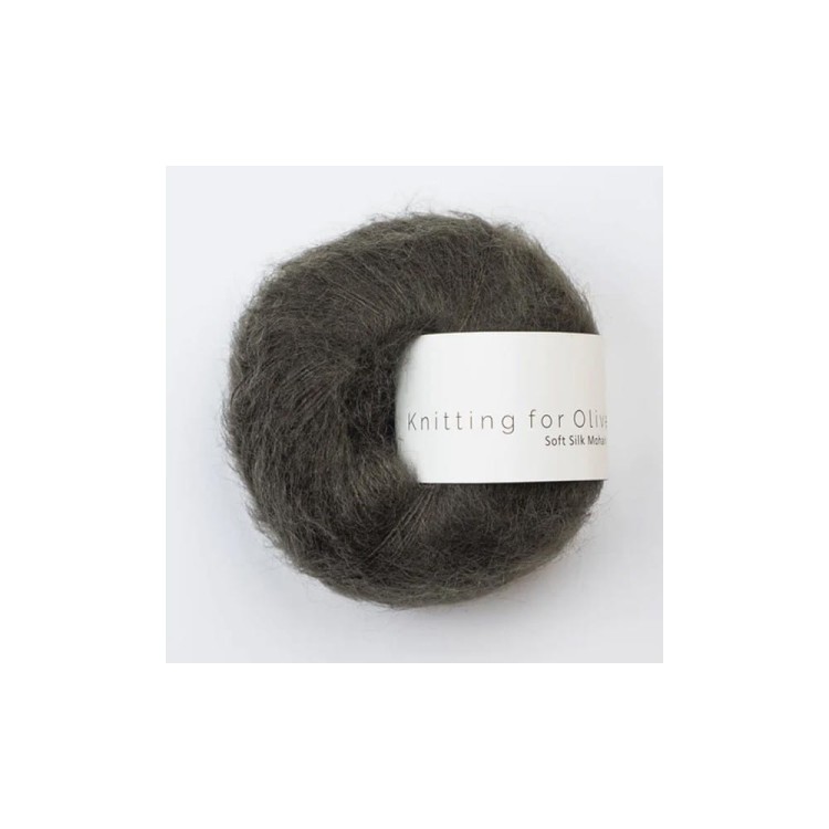 Włóczka Soft Silk Mohair Brown Bear (Knitting for Olive)