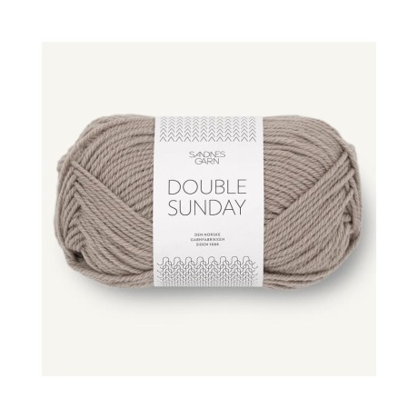 Przejdź do produktu Włóczka Double Sunday 2351 Taupe (Sandnes Garn)