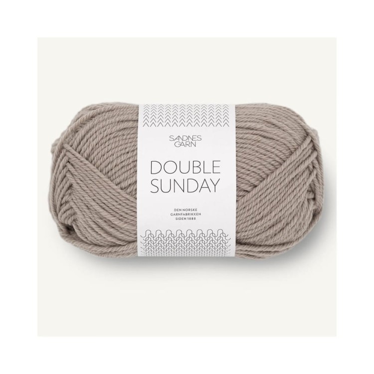 Włóczka Double Sunday 2351 Taupe (Sandnes Garn)