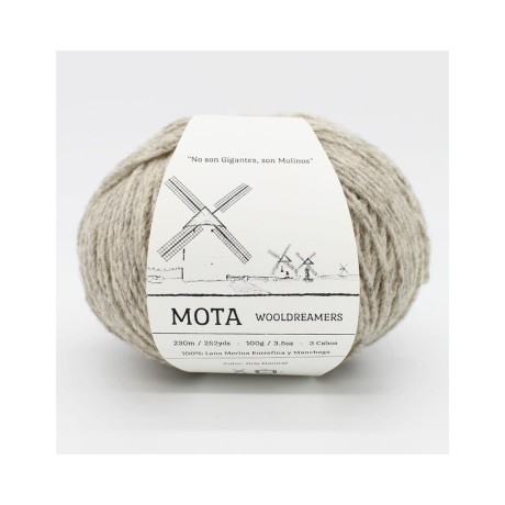 Przejdź do produktu Włóczka Mota Gris Natural (Wooldreamers)