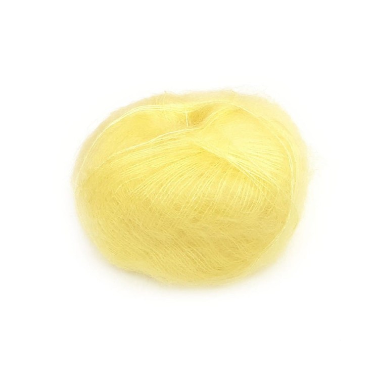 Włóczka Brushed Lace mohair 3009 Buttercup (Mohair by Canard)