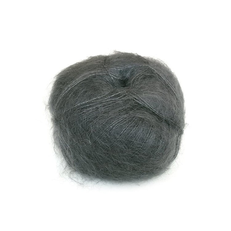 Włóczka Brushed Lace mohair 3010 Piratsort (Mohair by Canard)