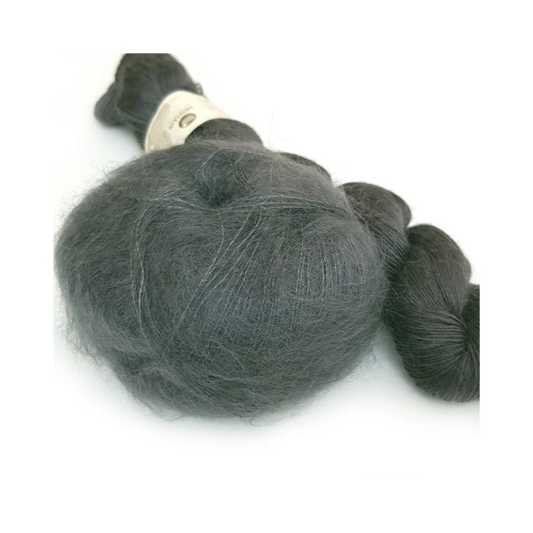 Włóczka Brushed Lace mohair 3010 Piratsort (Mohair by Canard)